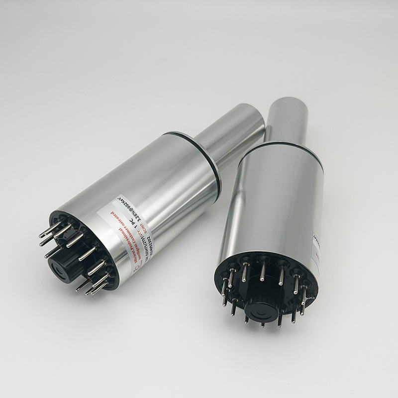 LaBr3 crystal with PMT